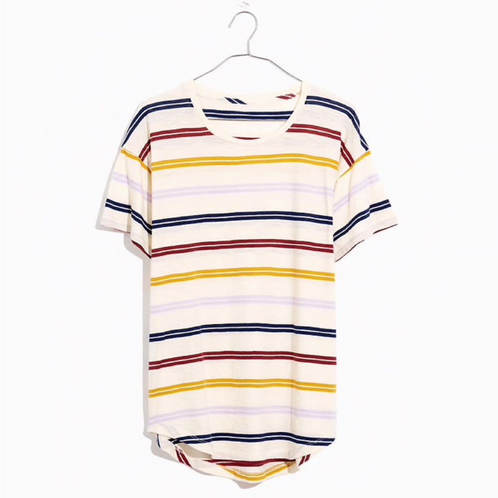 NEW Madewell Whisper Cotton Crewneck Tee